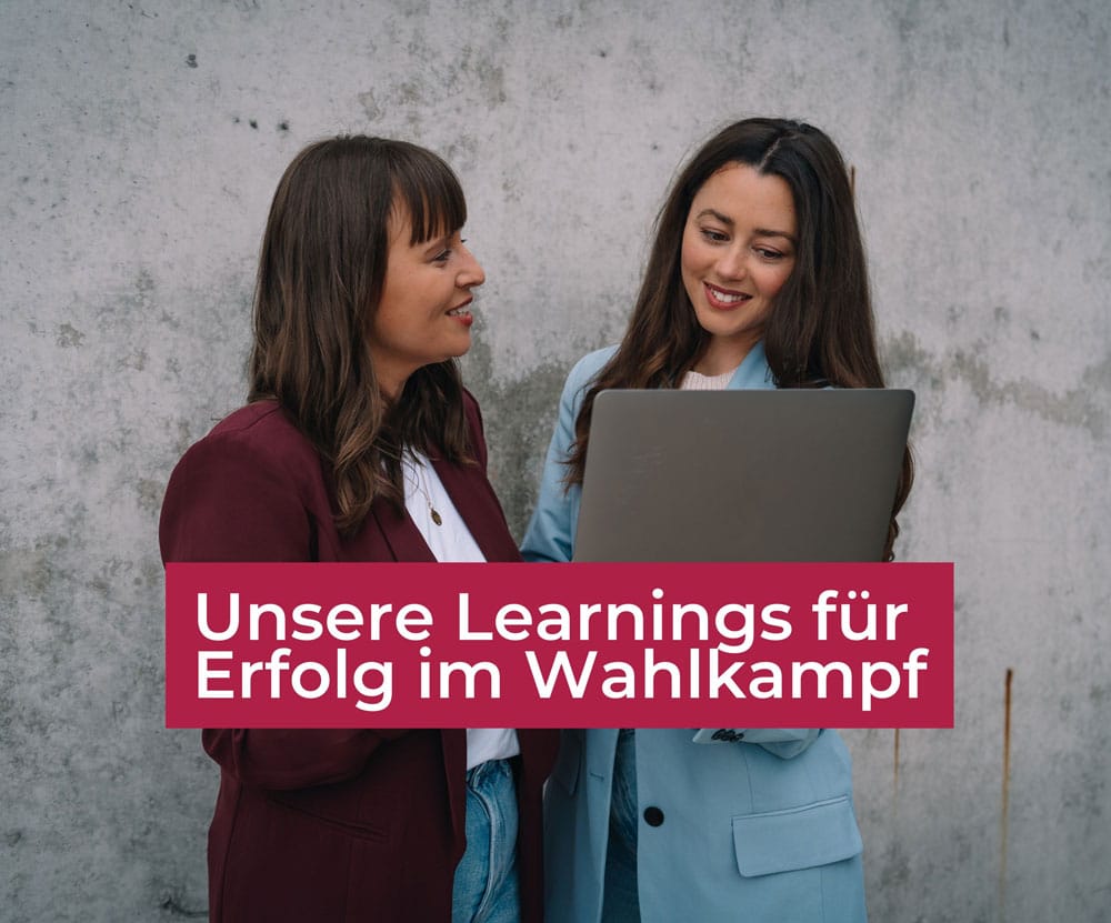 Learnings im Wahlkampf