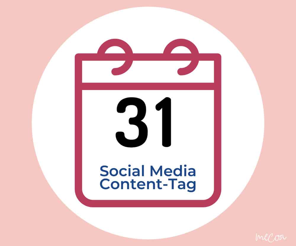 Social Media Planungs-Tag