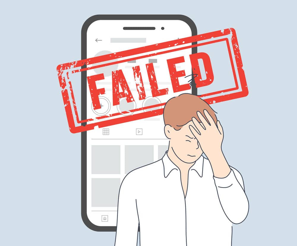 Fails politischer Social Media Accounts